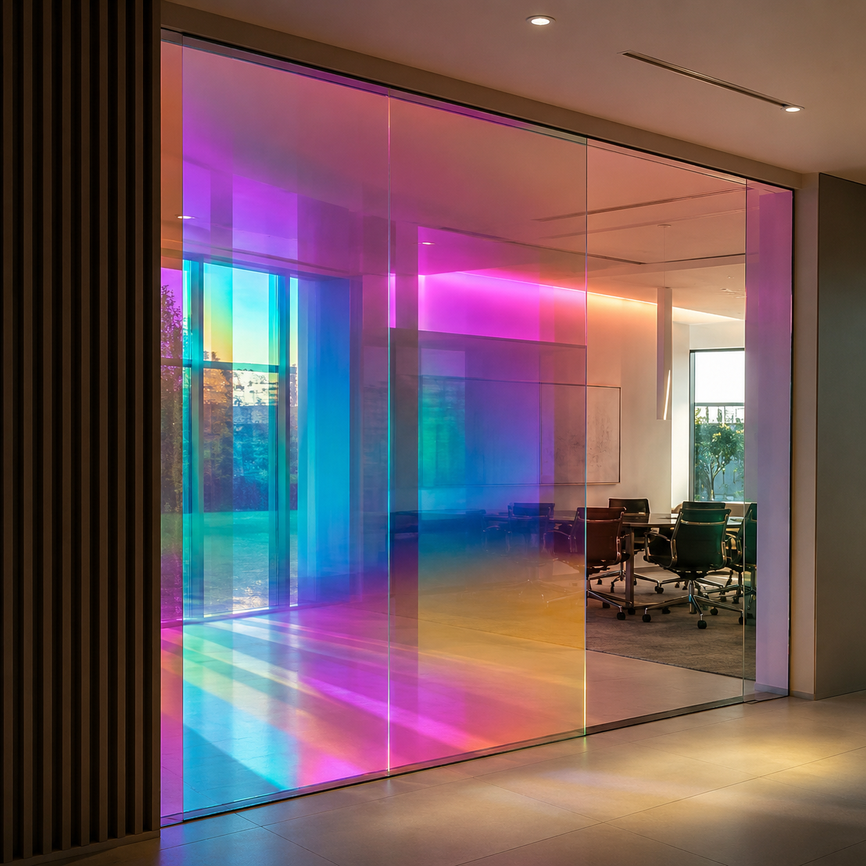 3M Dichroic Iridescent Glass Film