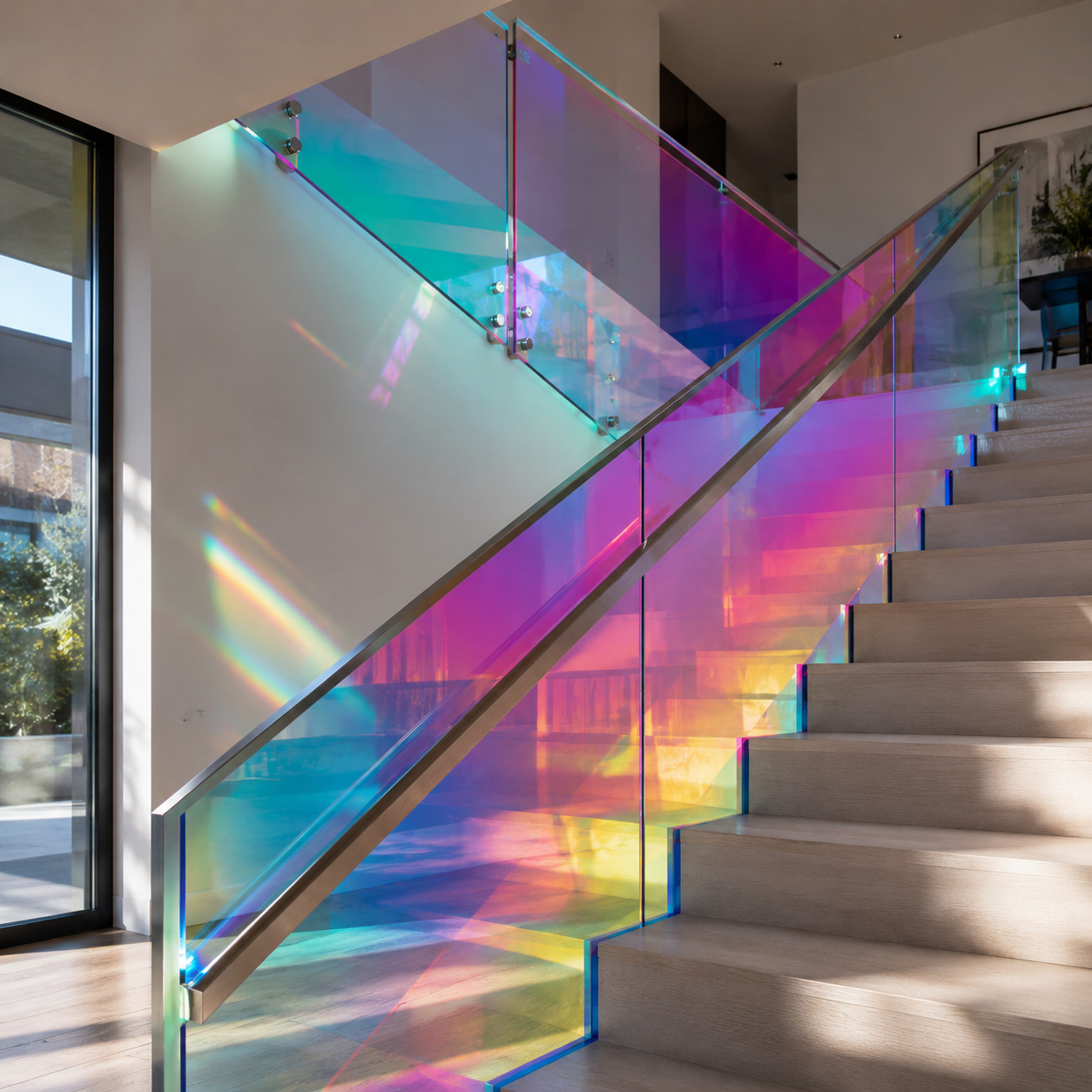 3M Dichroic Iridescent Glass Film