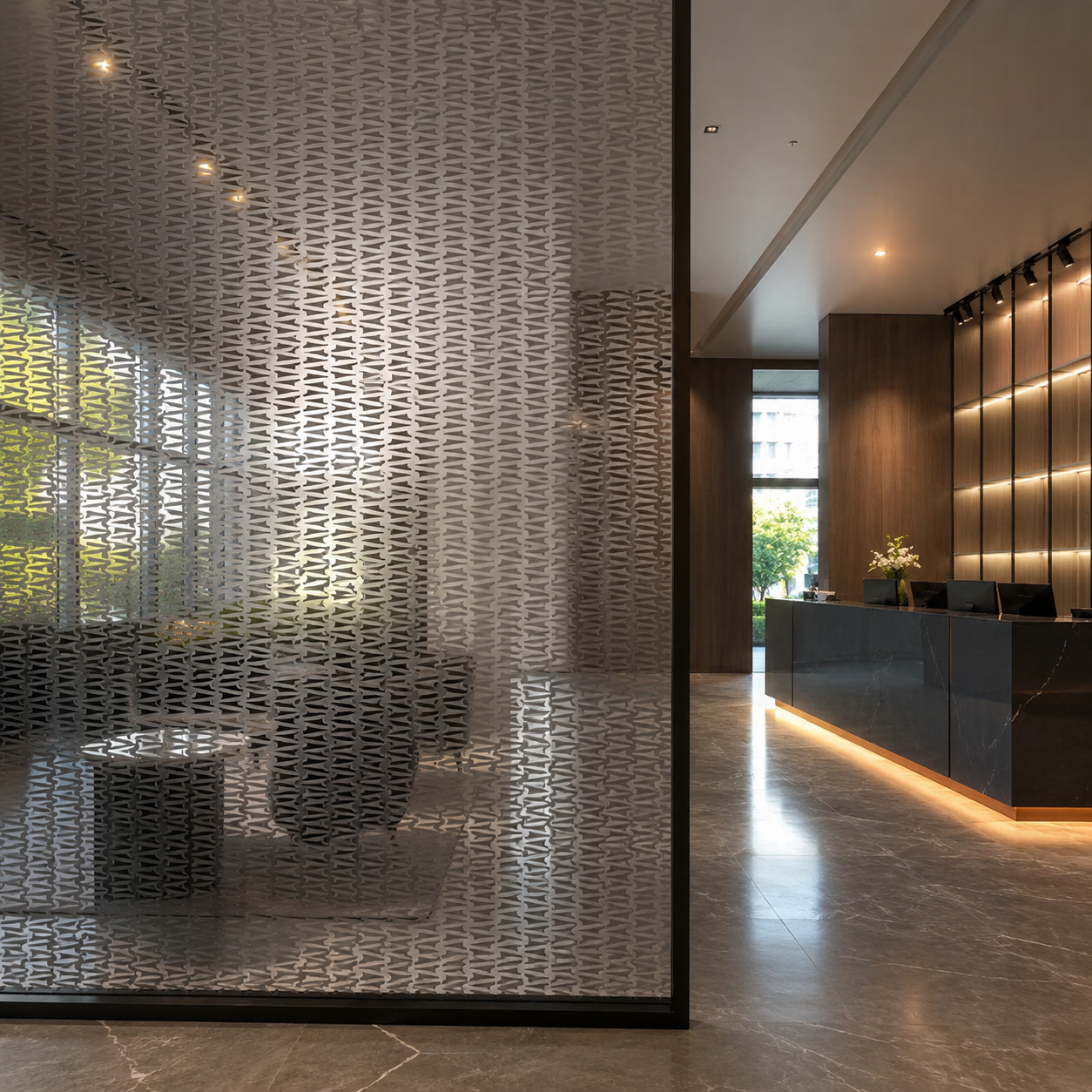 3M Fasara Chain Mesh Reflect Decorative Film