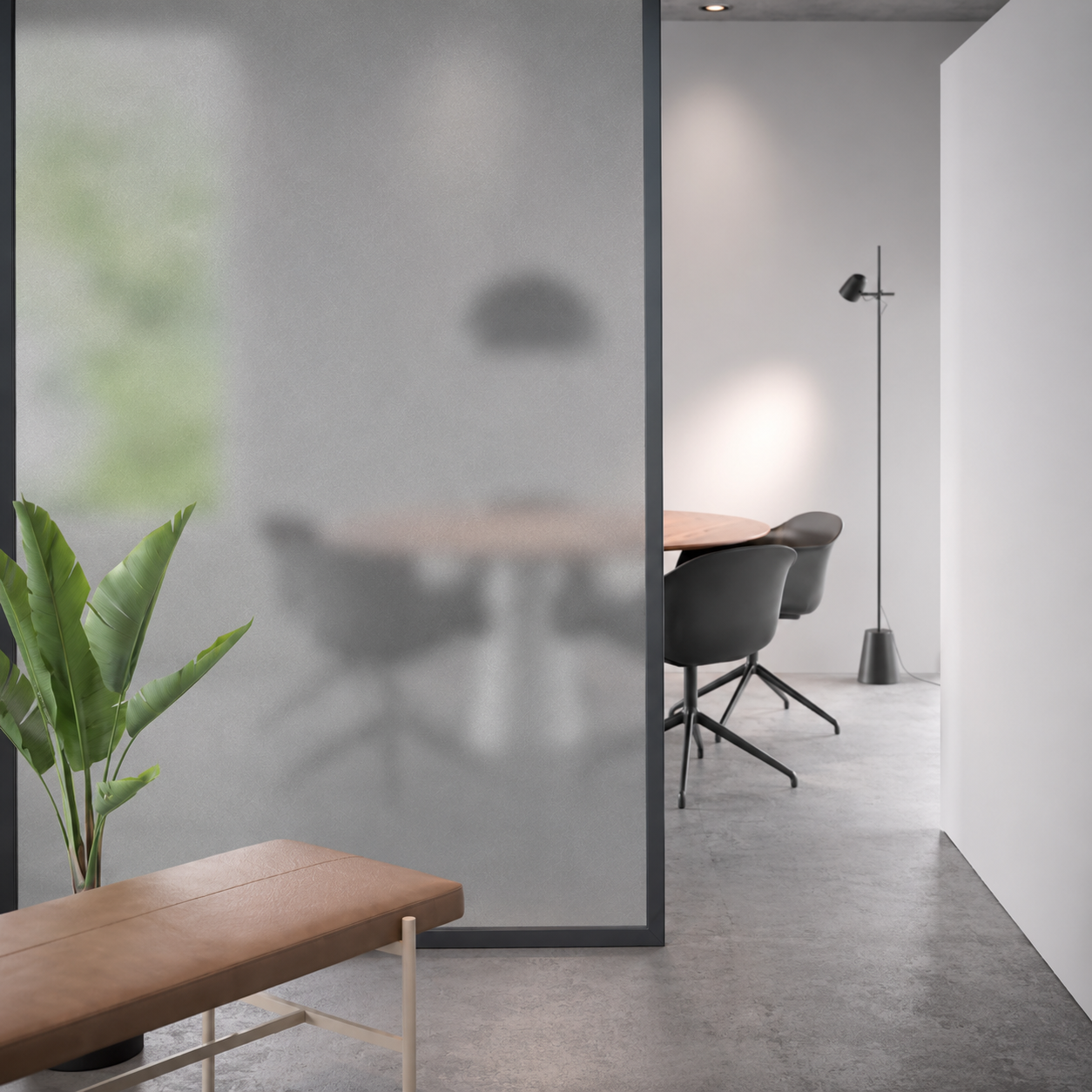 3M Fasara Cross Hairline Matte Light Grey Decorative Film
