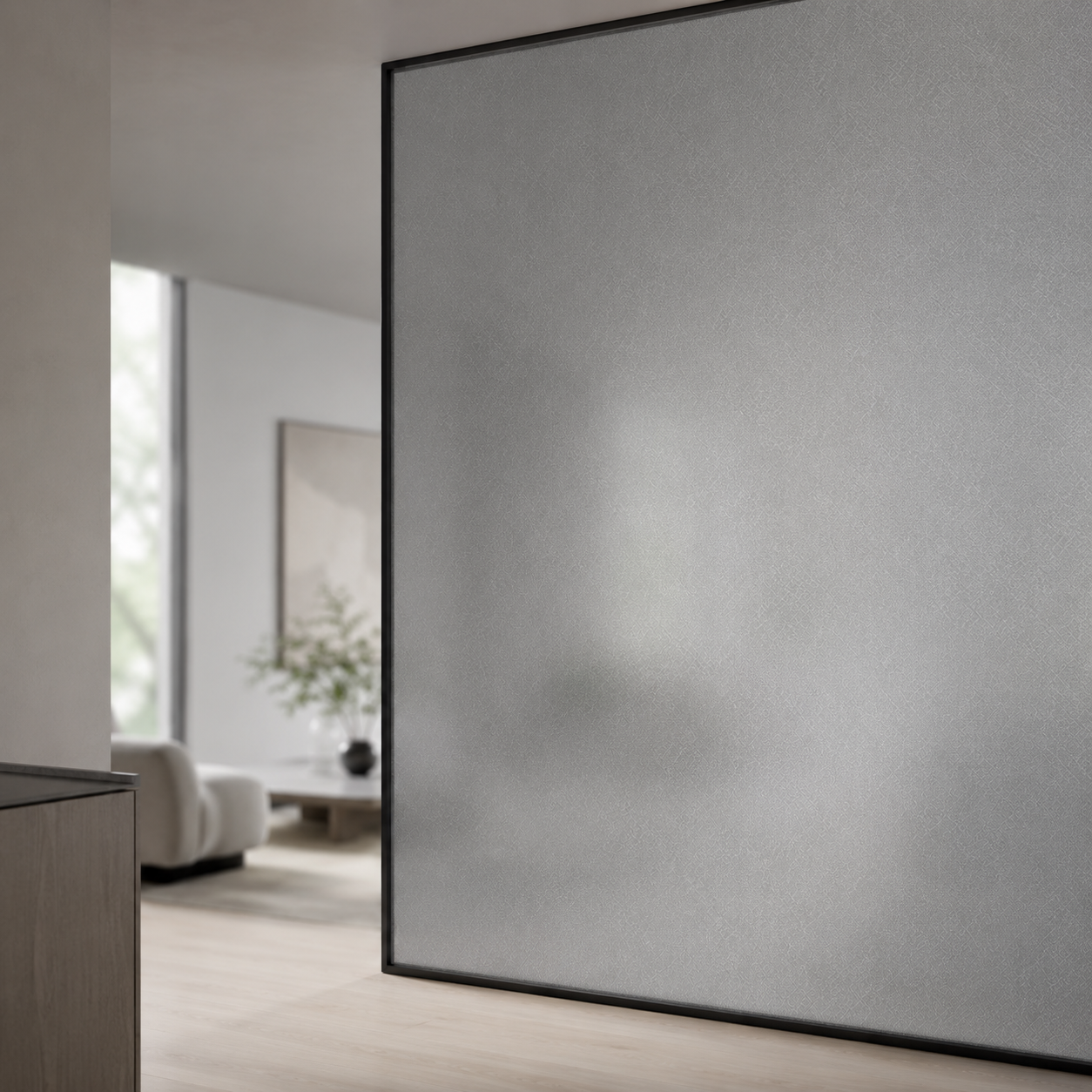 3M Fasara Cross Hairline Matte Light Grey Decorative Film