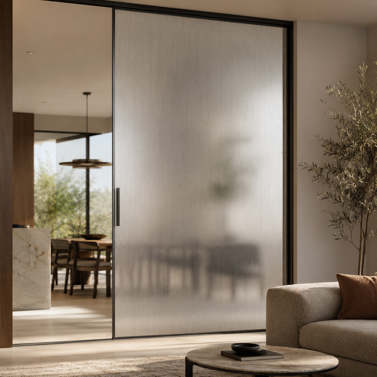 3M Fasara Frost Walnut Decorative Film