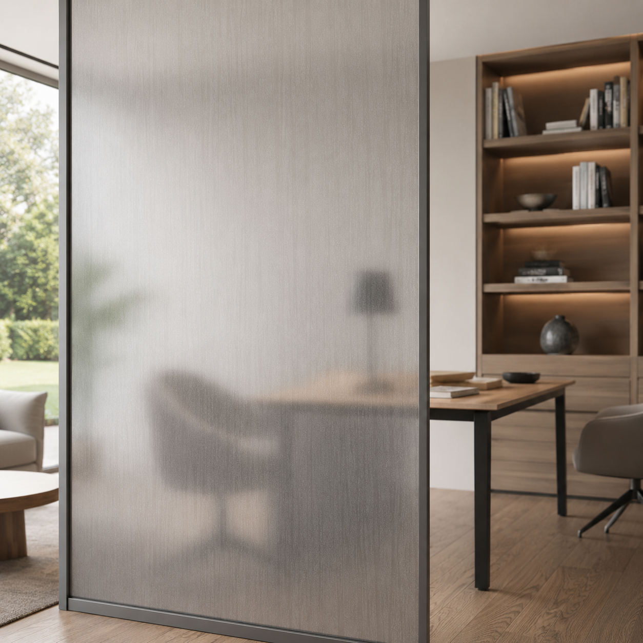 3M Fasara Frost Walnut Decorative Film