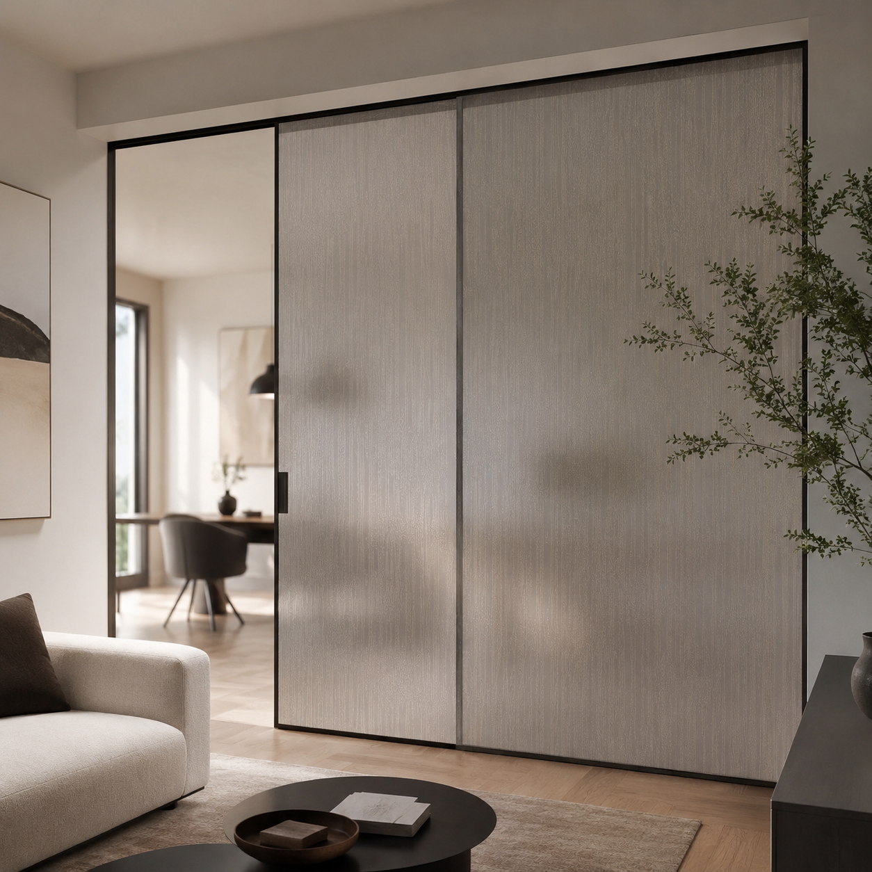 3M Fasara Frost Walnut Smoke Decorative Film
