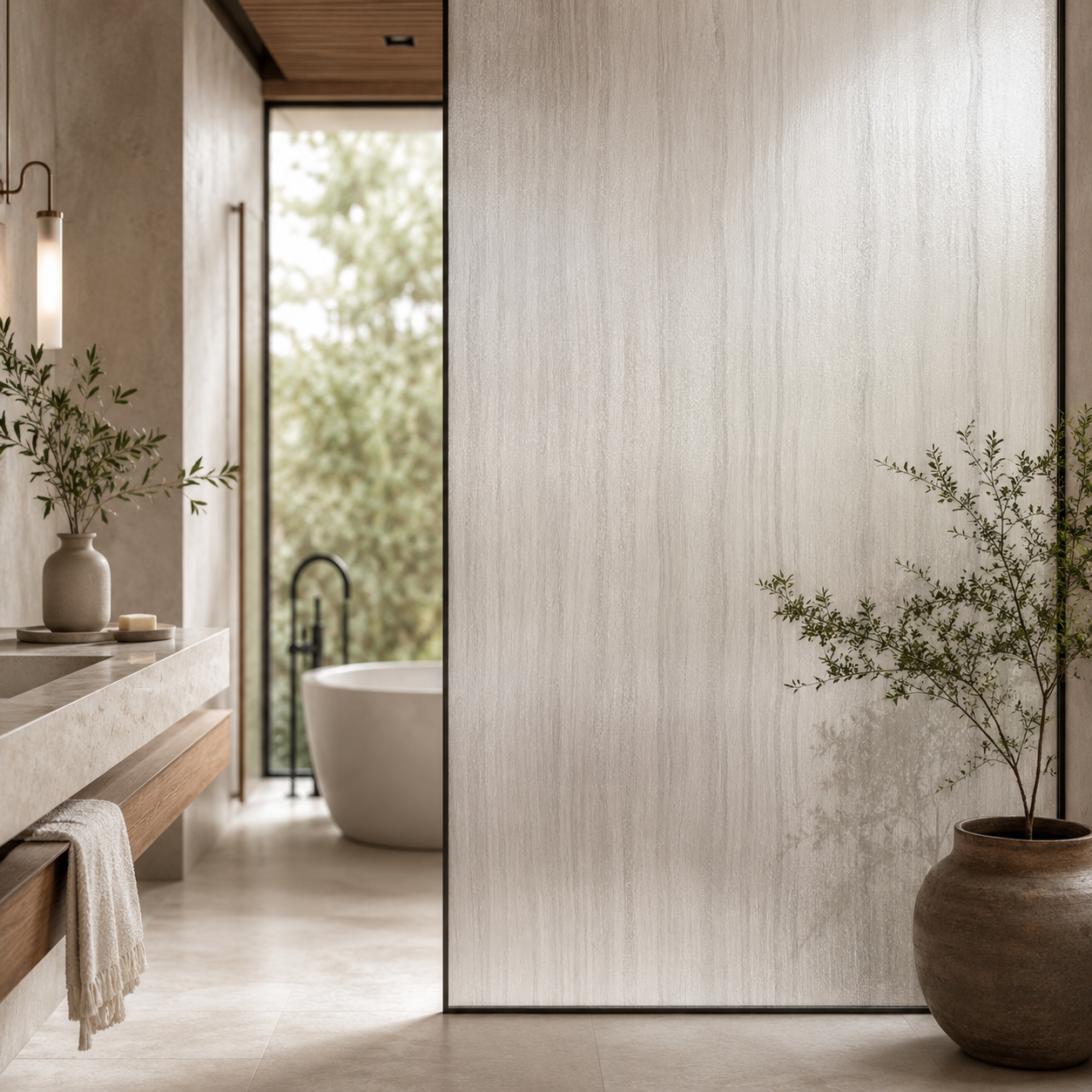 3M Fasara Travertine Decorative Film