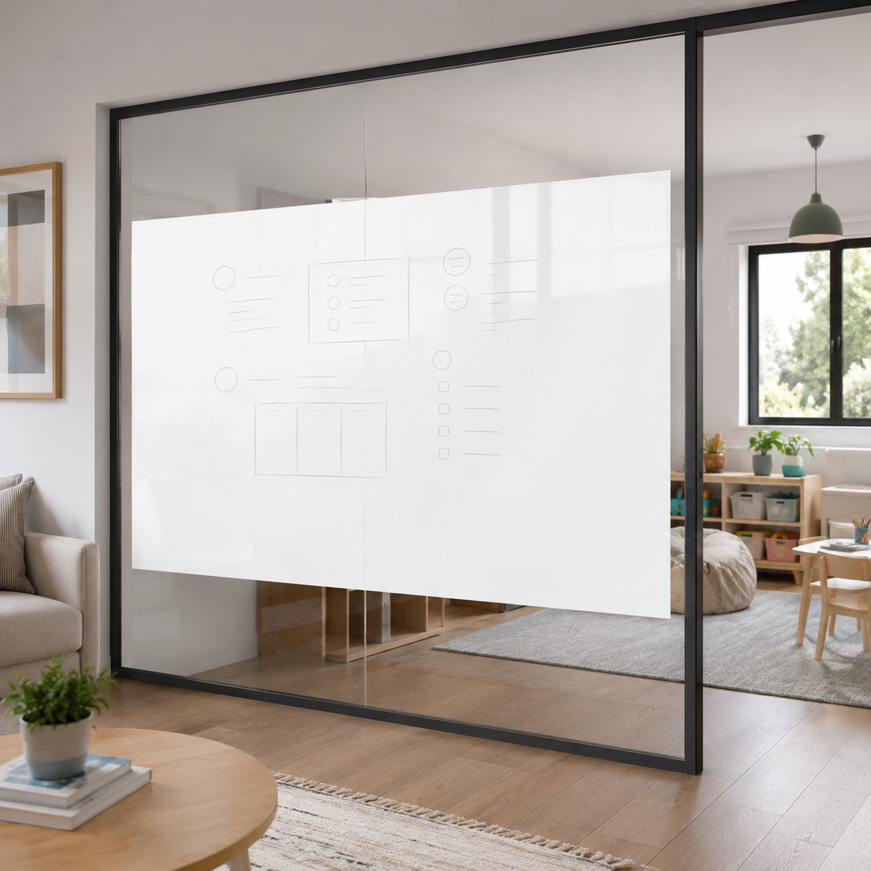 3M Fasara Whiteboard for Glass Film