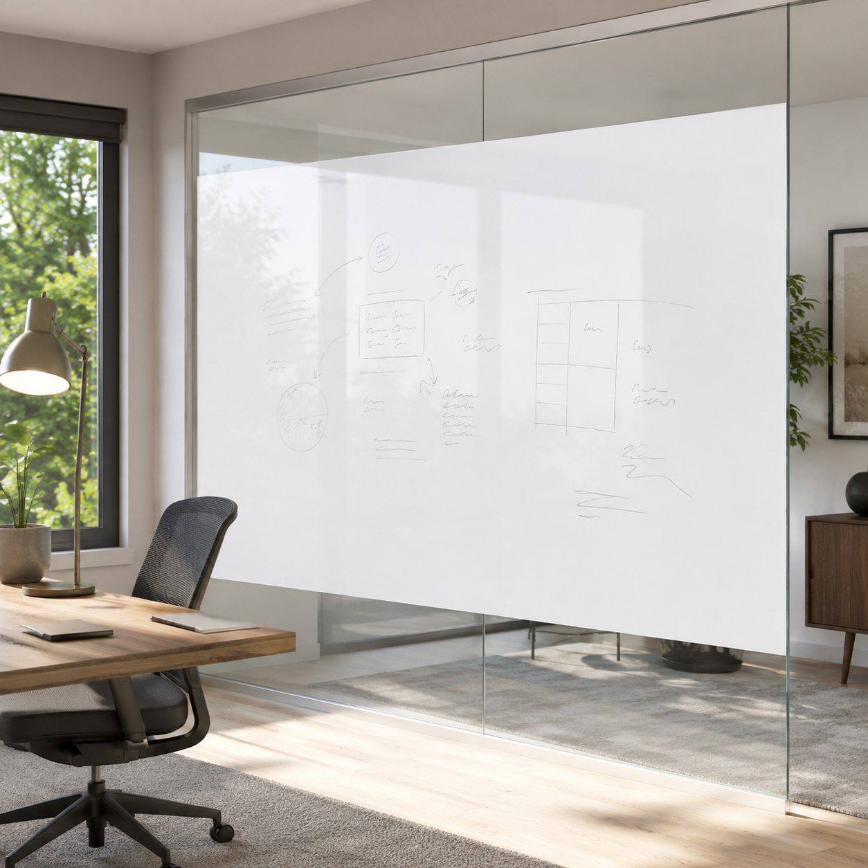 3M Fasara Whiteboard for Glass Film