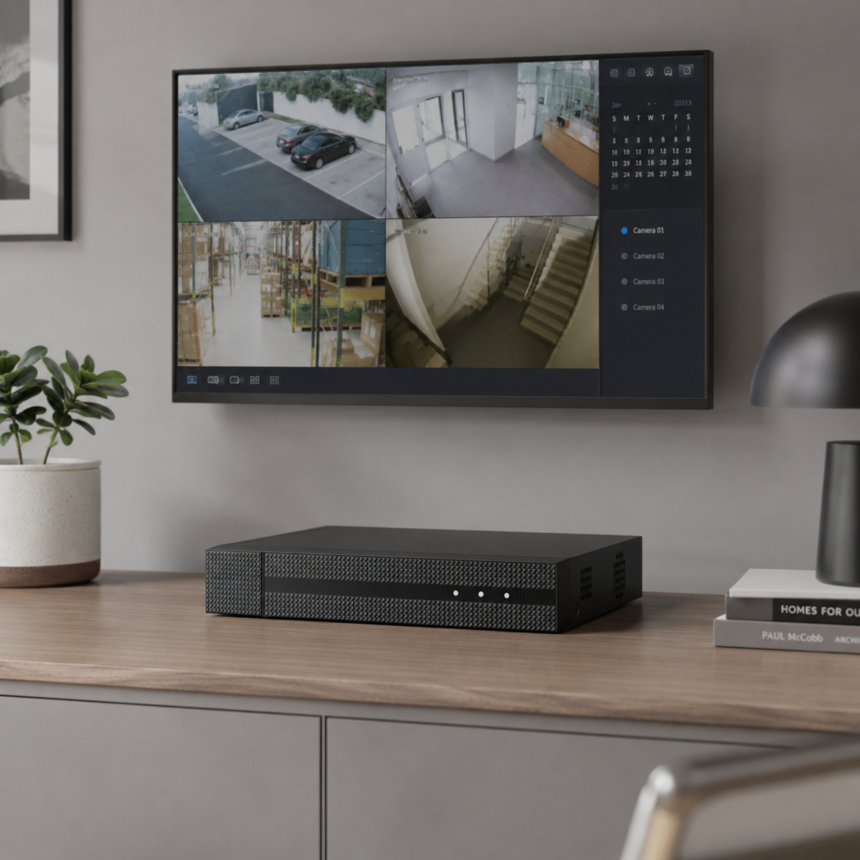 4-Channel PoE Video Recorder