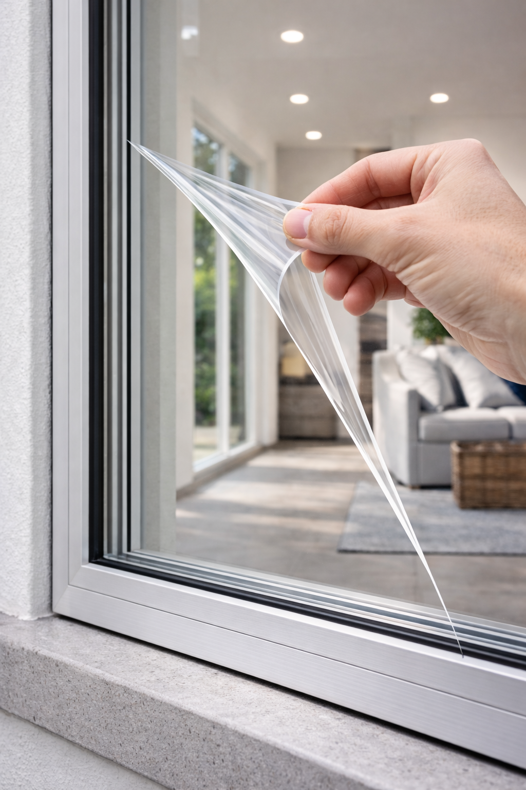 8Mil Exterior Clear Security Film (OSW)
