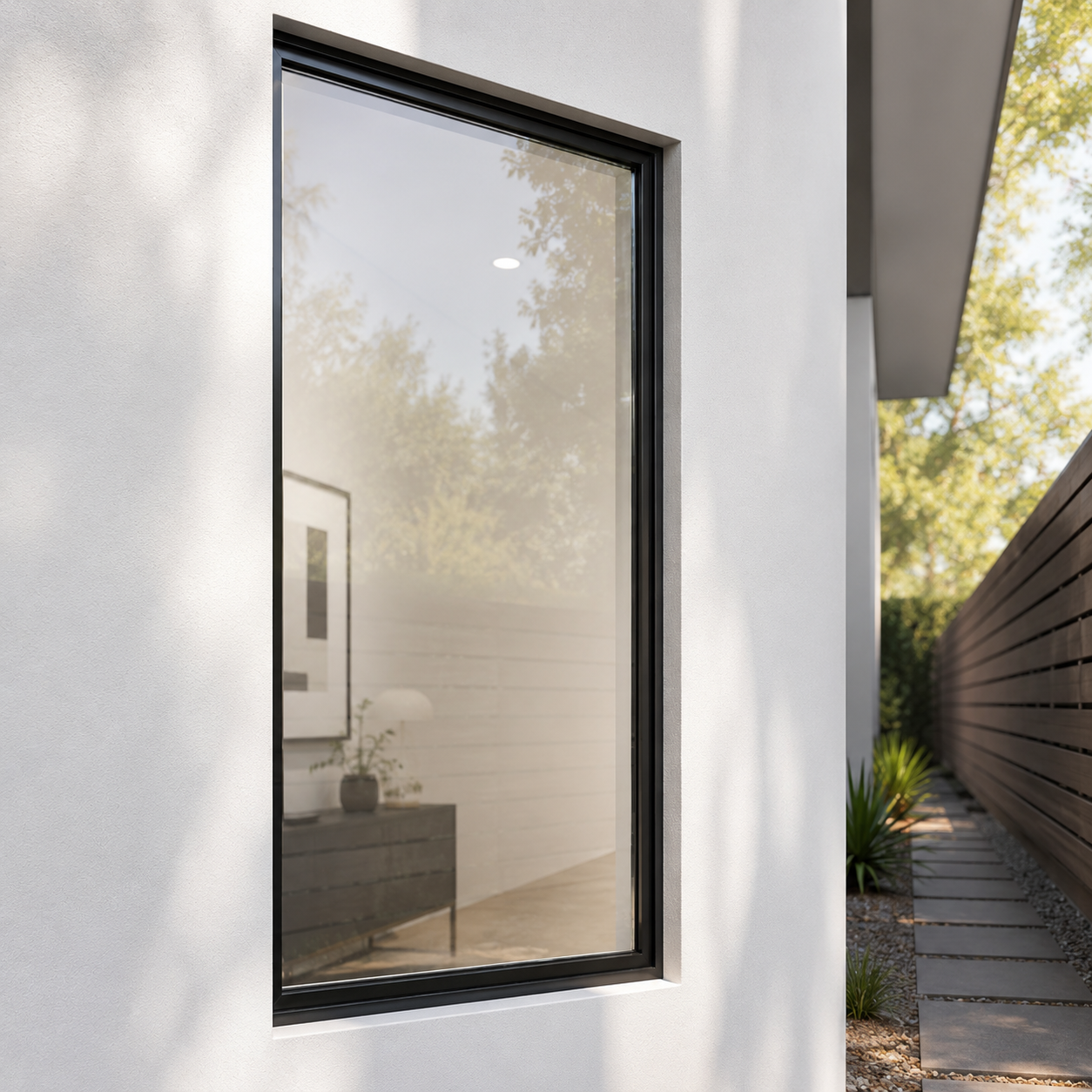 Exterior Clear Security Film 8 Mil