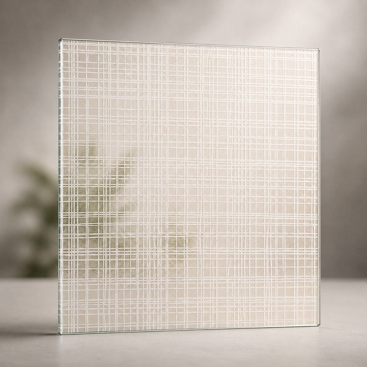 Ash Linen Decorative Film