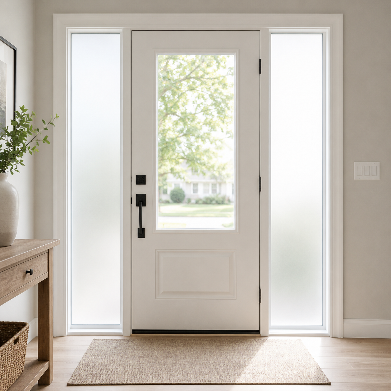 Clear Frosted Privacy Film Roll