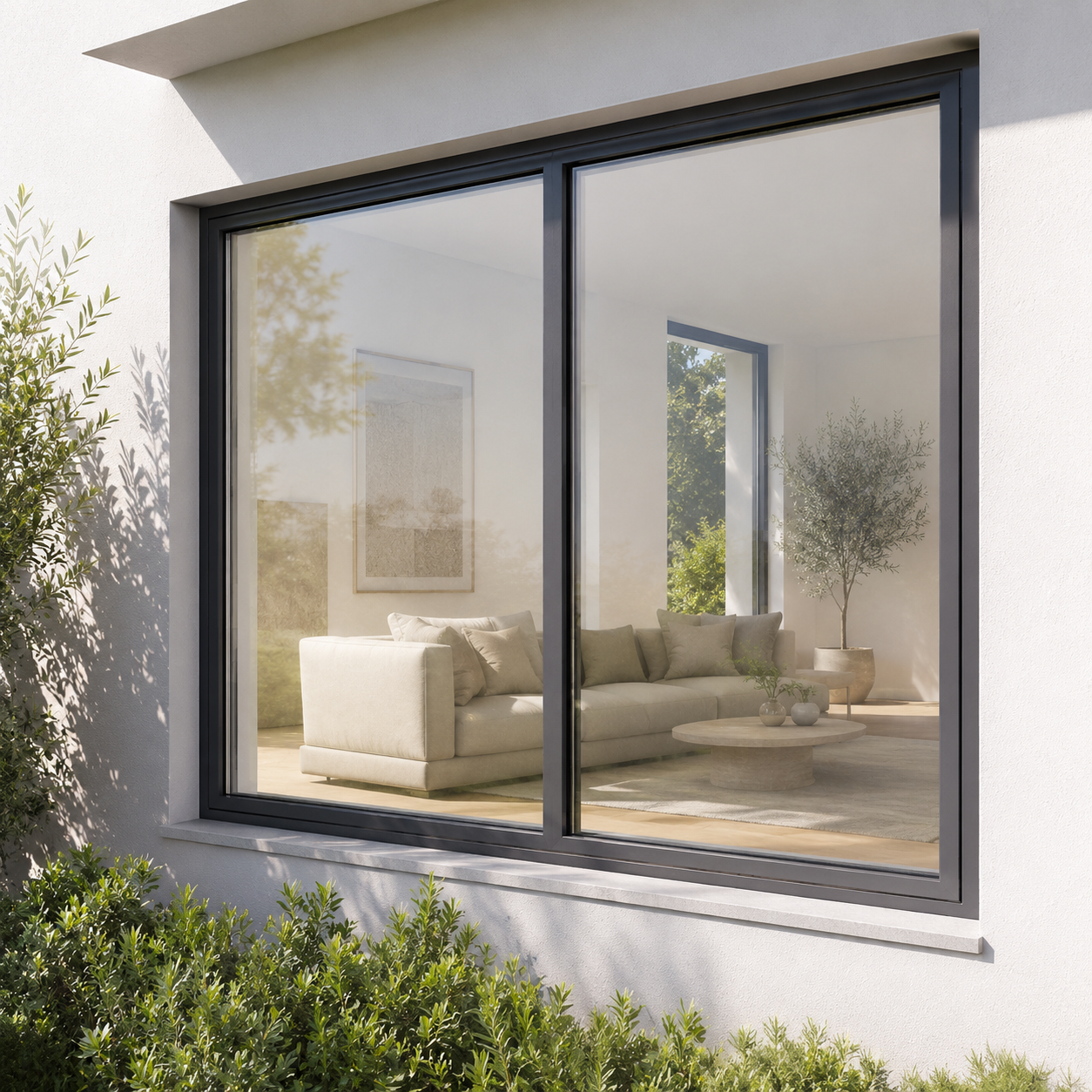 Light Neutral Window Film Roll