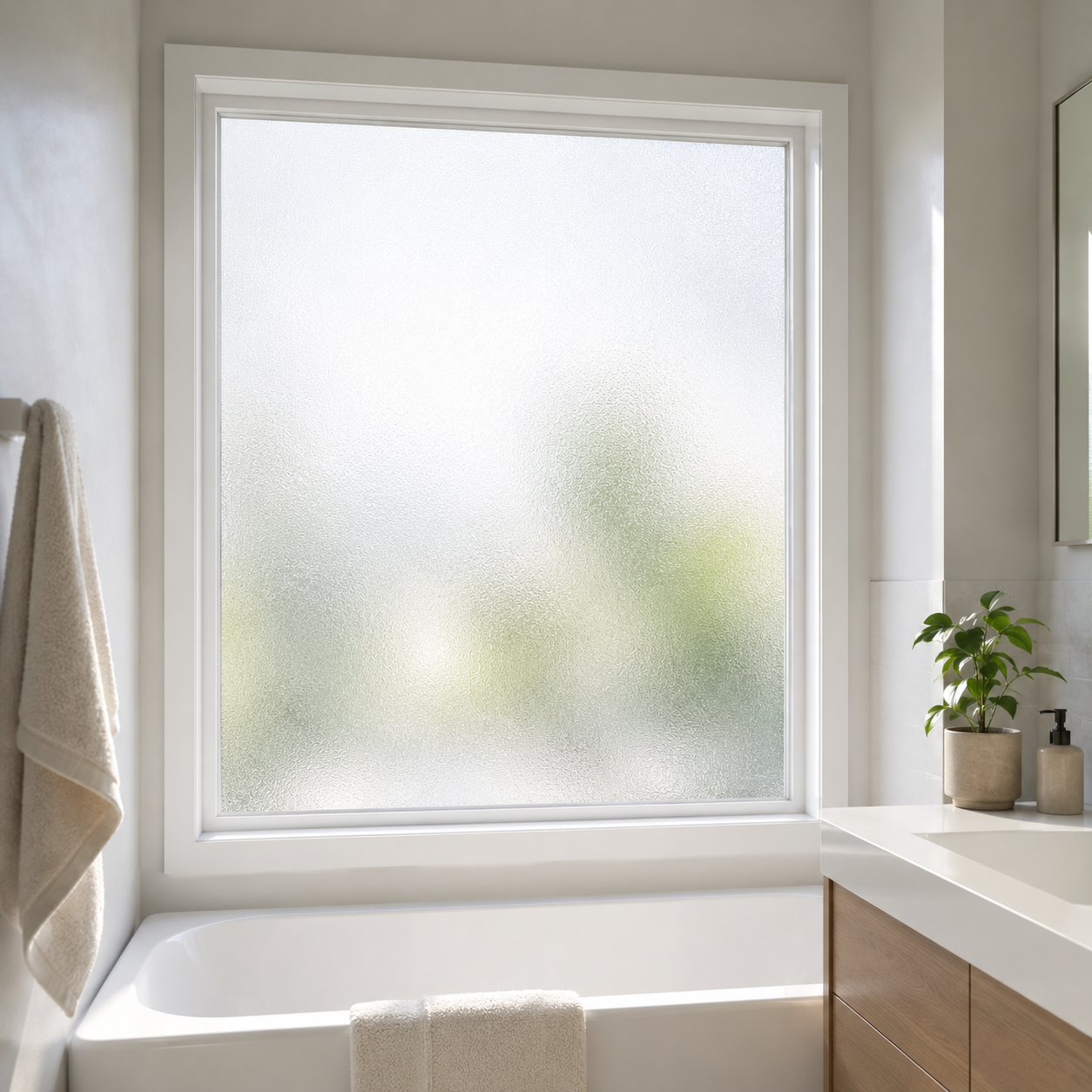 Modern Crystal Frost Decorative Film