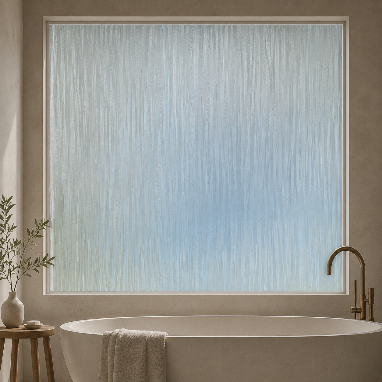 River Water Decorative Window Film