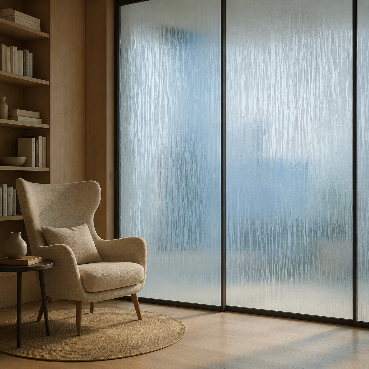River Water Decorative Window Film