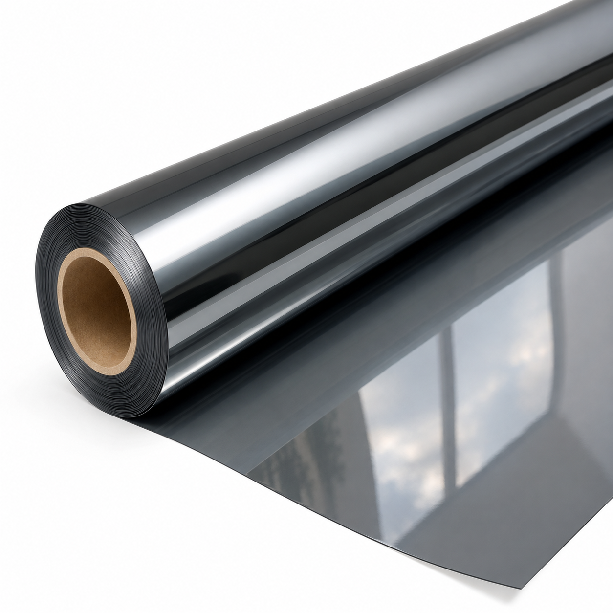 Dark Reflective Window Film Roll