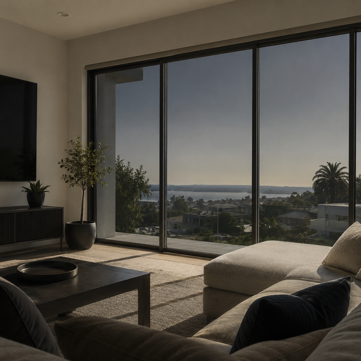 Dark Reflective Window Film Roll
