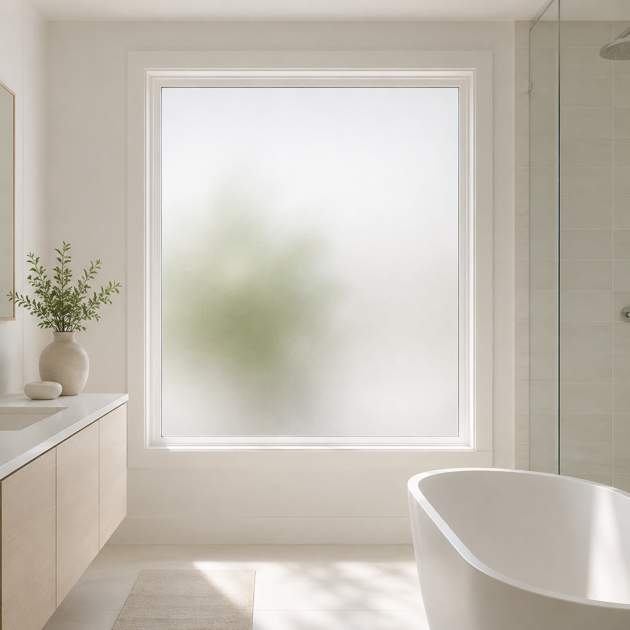 Soft Frosted Privacy Film