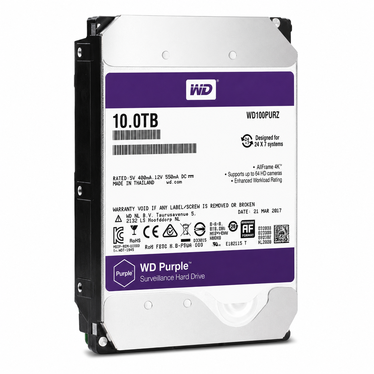 Surveillance Storage Hard Drive