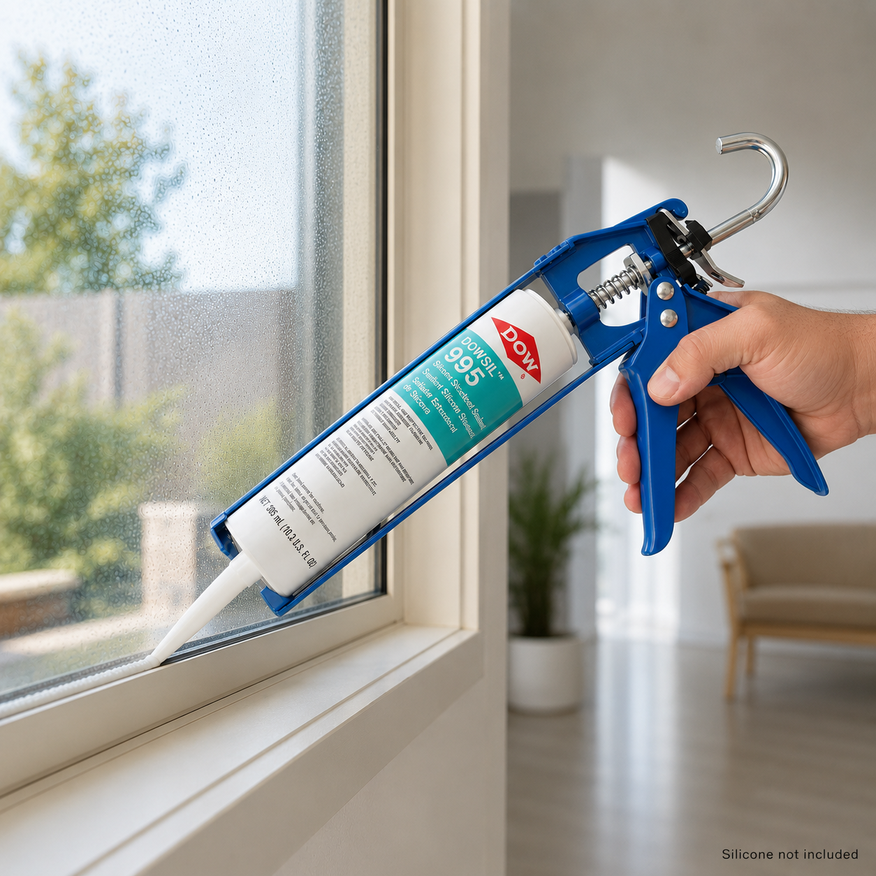 Professional Skeleton Caulking Gun Applicator