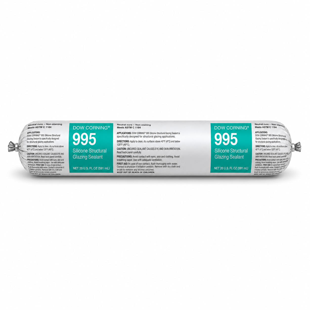 Dowsil 995 Silicone Structural Sealant — Sausage Pack